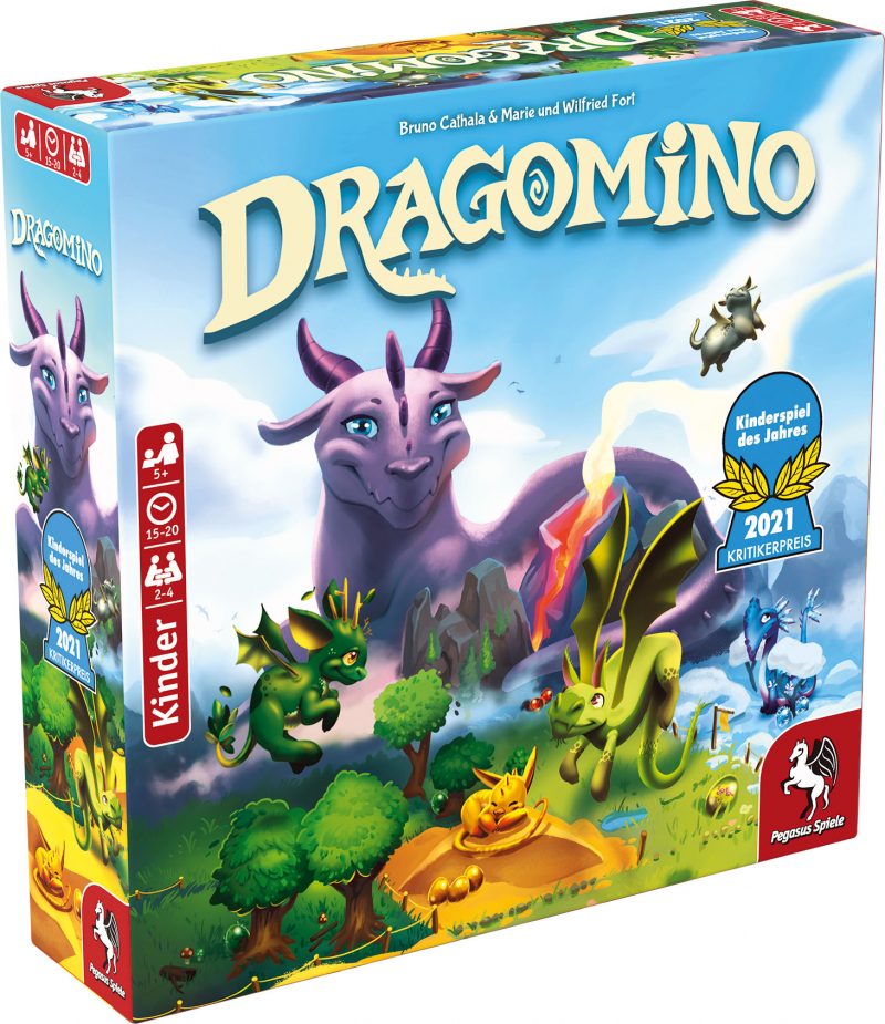 Pegasus Spiele: Dragomino – Kinderspiel des Jahres 2021 (DE) (57111G)