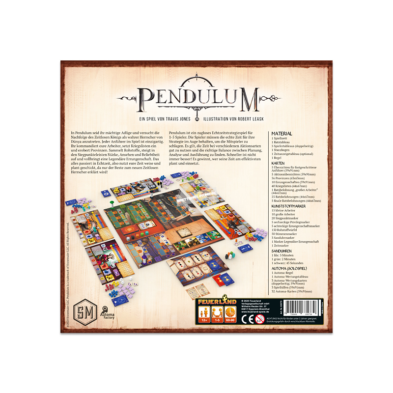 Feuerland Spiele: Pendulum