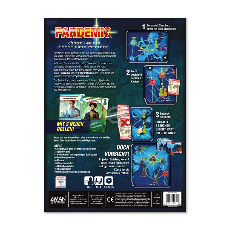 ZMan Games: Pandemic (Deutsch)