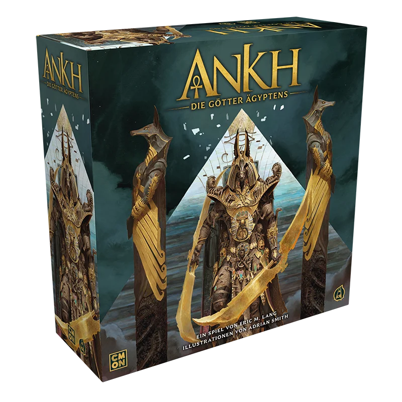 Cool Mini or Not – Ankh – Die Götter Ägyptens – Grundspiel (Deutsch) (CMND0149)