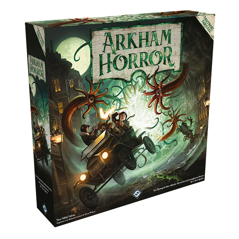 Fantasy Flight Games: Arkham Horror 3. Edition – Grundspiel (Deutsch) (FFGD1034)