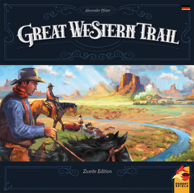Eggert Spiele: Great Western Trail – Zweite Edition (Deutsch) (EGGD0005)