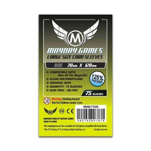Mayday Card Game Sleeves: Premium large Card Sleeves: 70 x 120 mm (75 Stck.) - Mayday 7100