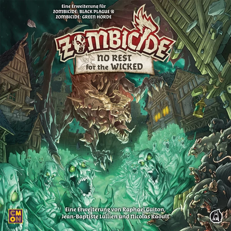 Cool Mini or Not: Zombicide – Green Horde – No Rest for the Wicked (DE) (CMN1201)