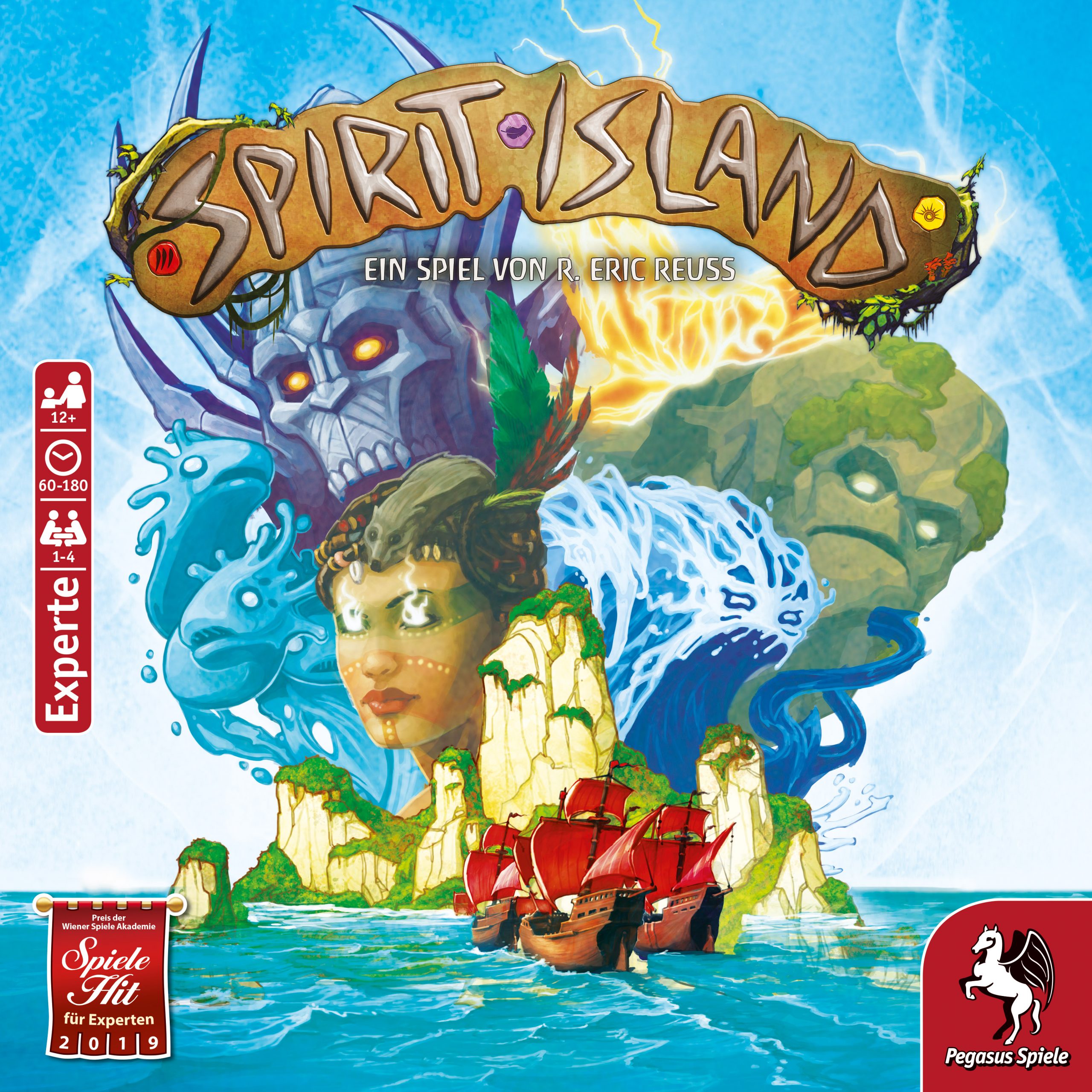 Pegasus Spiele: Spirit Island – Grundspiel (Deutsch) (51896G)