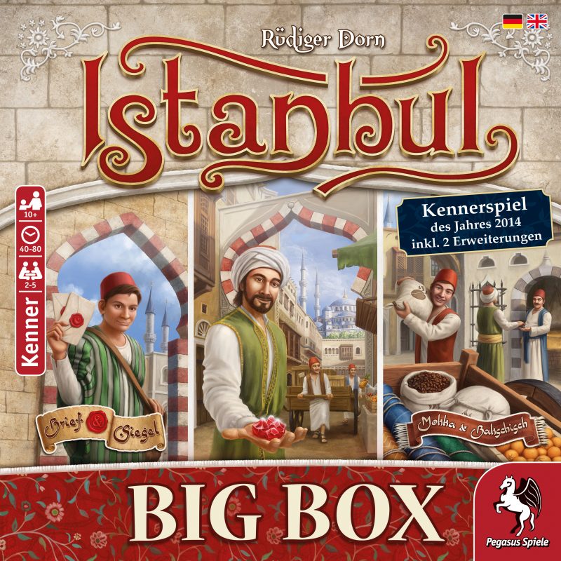 Pegasus Spiele: Istanbul – Big Box (DE) (55119G)