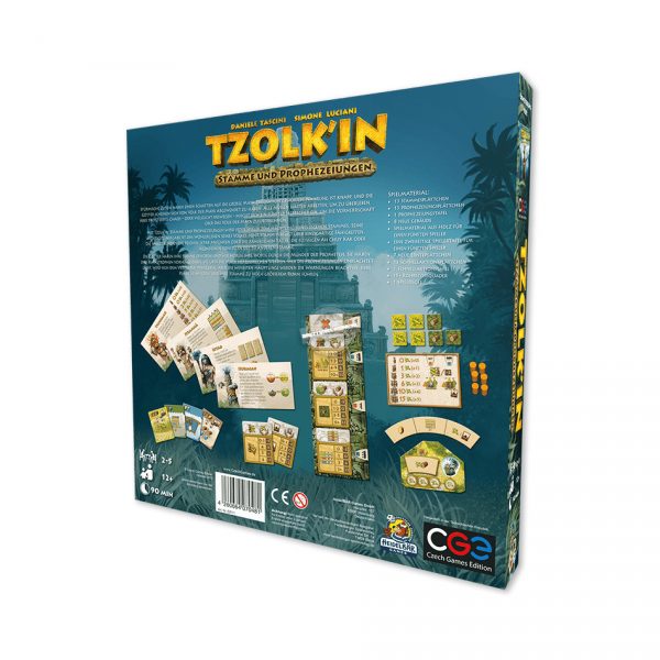 Czech Games Edition: Tzolk'in – Stämme und Prophezeiungen – Erweiterung (Deutsch)