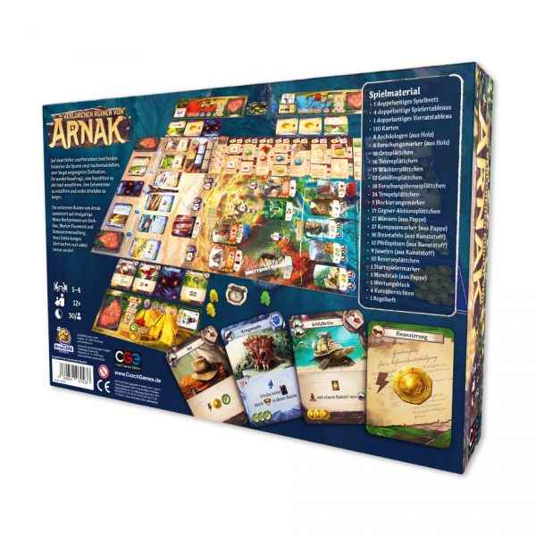 Czech Games Edition: Die verlorenen Ruinen von Arnak (Deutsch)