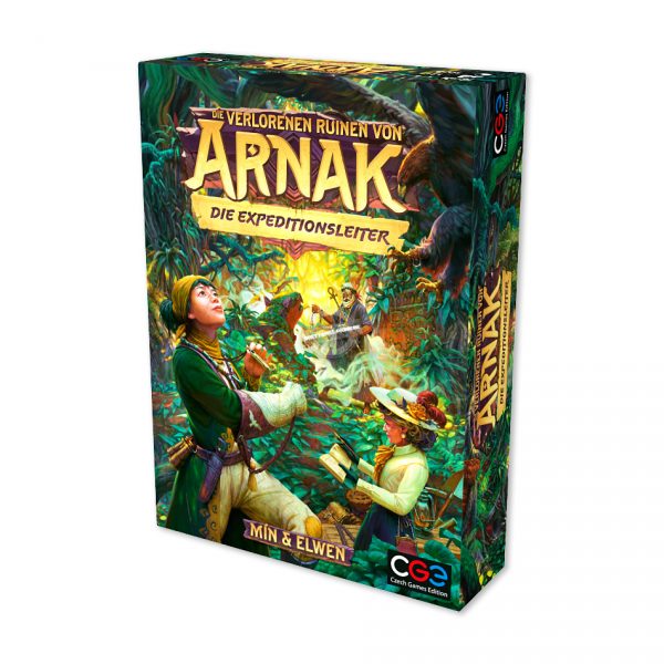 Czech Games Edition: Die verlorenen Ruinen von Arnak – Expeditionsleiter (Erweiterung)