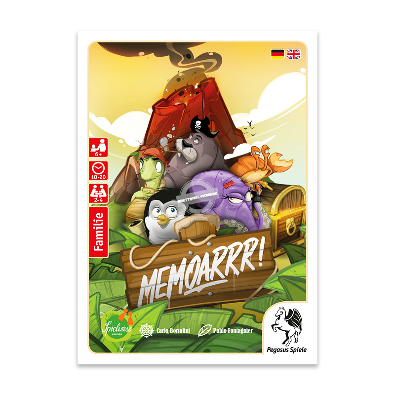 Pegasus Spiele: Memoarrr! - Edition Spielwiese