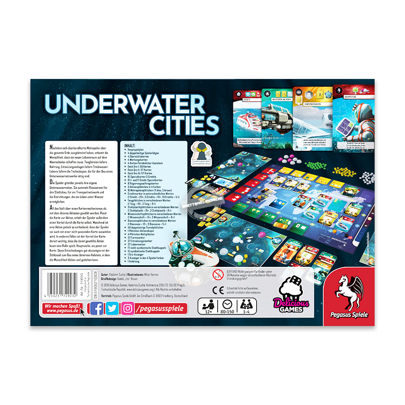 Pegasus Spiele: Underwater Cities