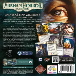 Fantasy Flight Games: Arkham Horror – Das Kartenspiel – Das Vermächtnis von Dunwich Ermittler-Erweiterung (DE) (FFGD1165)