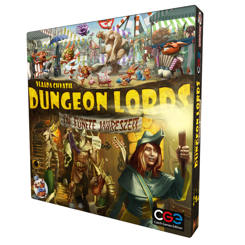 Czech Games Edition: Dungeon Lords - Die fünfte Jahreszeit (DE) (CZ026)