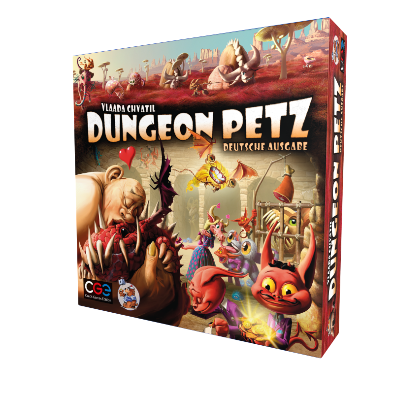 Czech Games Edition: Dungeon Petz – Grundspiel (DE) (CZ022)