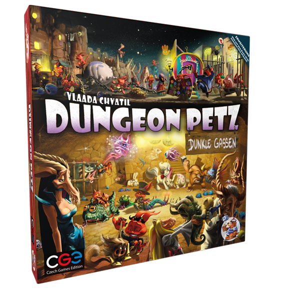 Czech Games Edition: Dungeon Petz – Dunkle Gassen (DE) (CZ029)