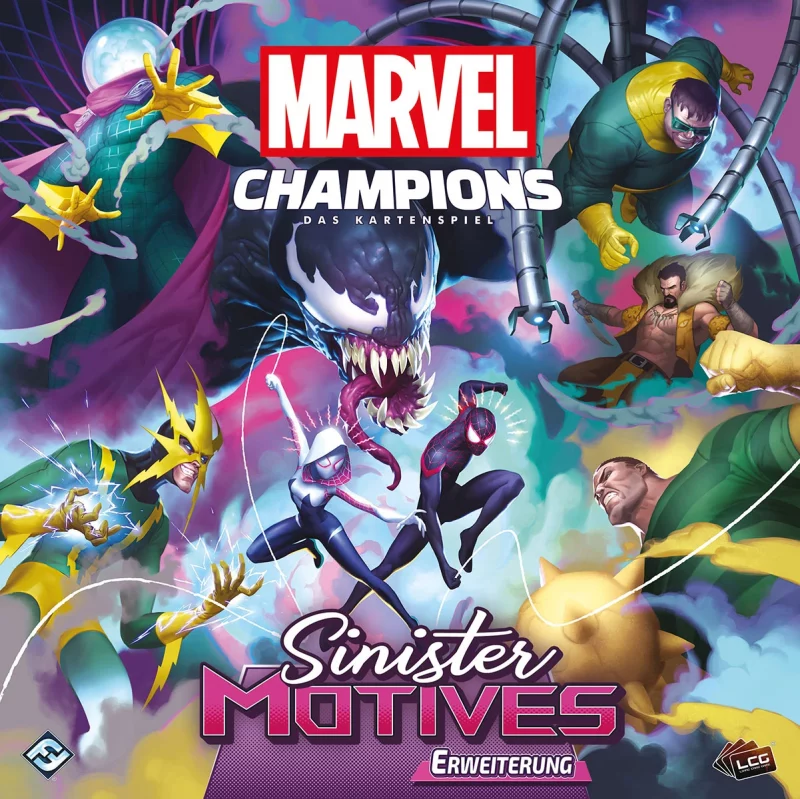 Fantasy Flight Games: Marvel Champions – Das Kartenspiel – Sinister Motives Erweiterung (Deutsch) (FFGD2926)