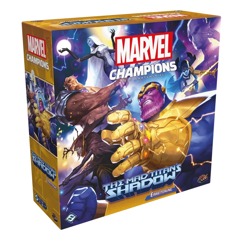 Fantasy Flight Games: Marvel Champions – Das Kartenspiel – The Mad Titan's Shadow Erweiterung (Deutsch) (FFGD2920)