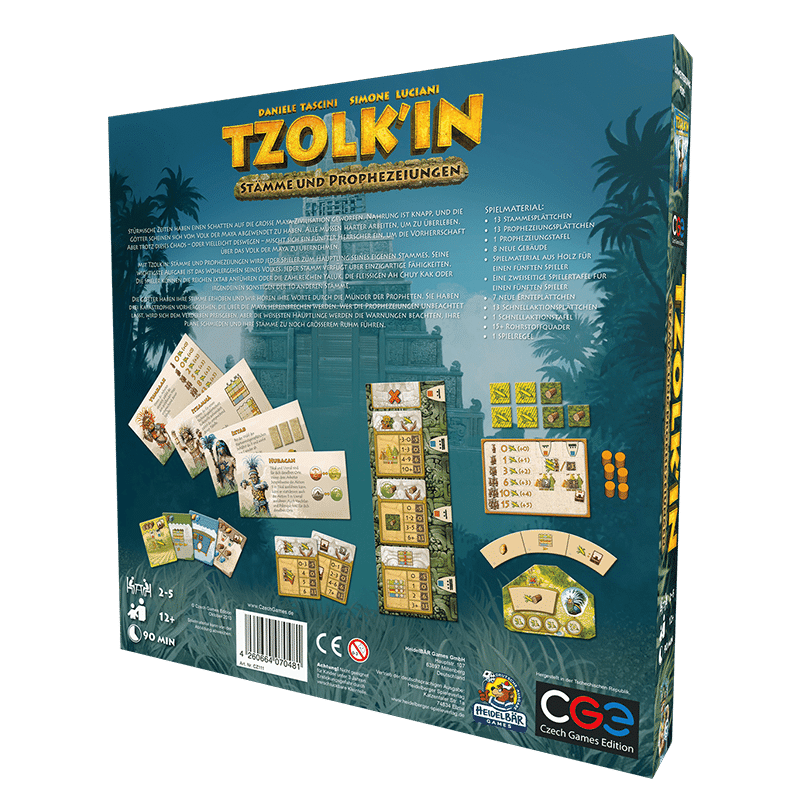 Czech Games Edition: Tzolk'in – Stämme und Prophezeiungen (DE) (CZ111)