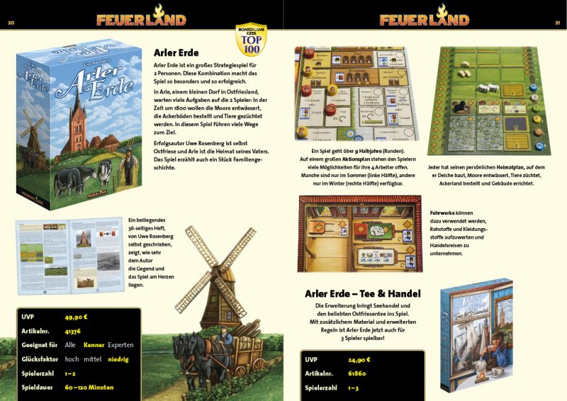 Feuerland Spiele: Arler Erde – Tee & Handel Erweiterung (Deutsch) (1378-632)