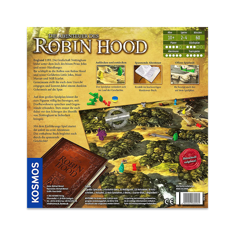 Kosmos Spiele: Die Abenteur des Robin Hood - Bruder Tuck in Gefahr