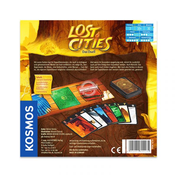 Kosmos Spiele: Lost Cities – Das Duell