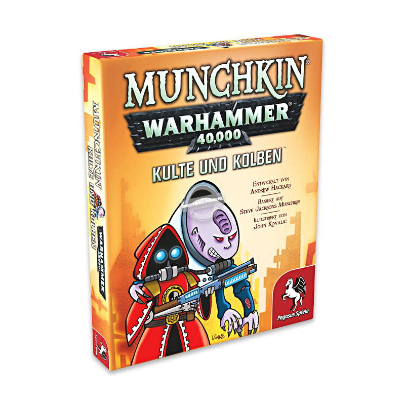 Pegasus Spiele: Munchkin - Warhammer 40.000 - Kulte und Kolben (Erw.)