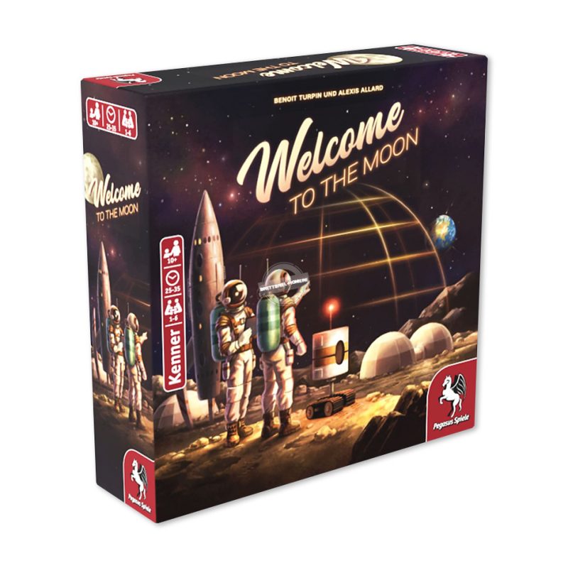 Pegasus Spiele Blue Cocker: Welcome to the Moon