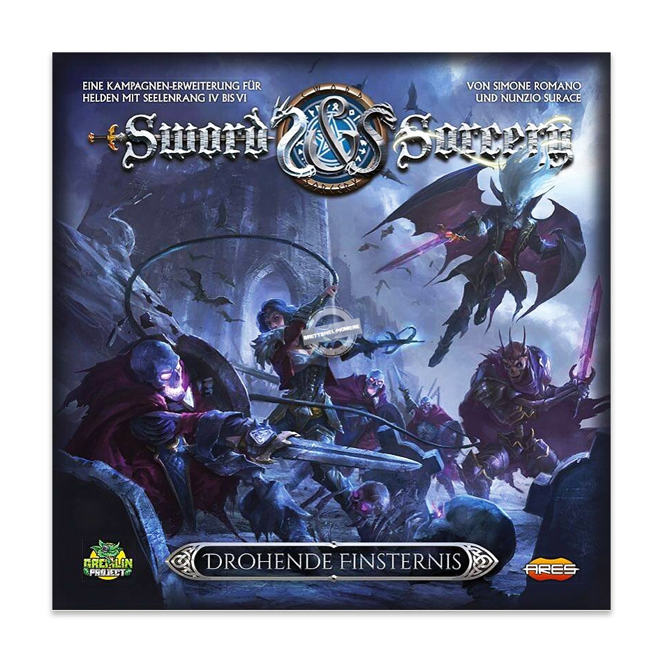 Asmodee|Sword & Sorcery Drohende Finsternis Ares Games Spiel-Zubehör 