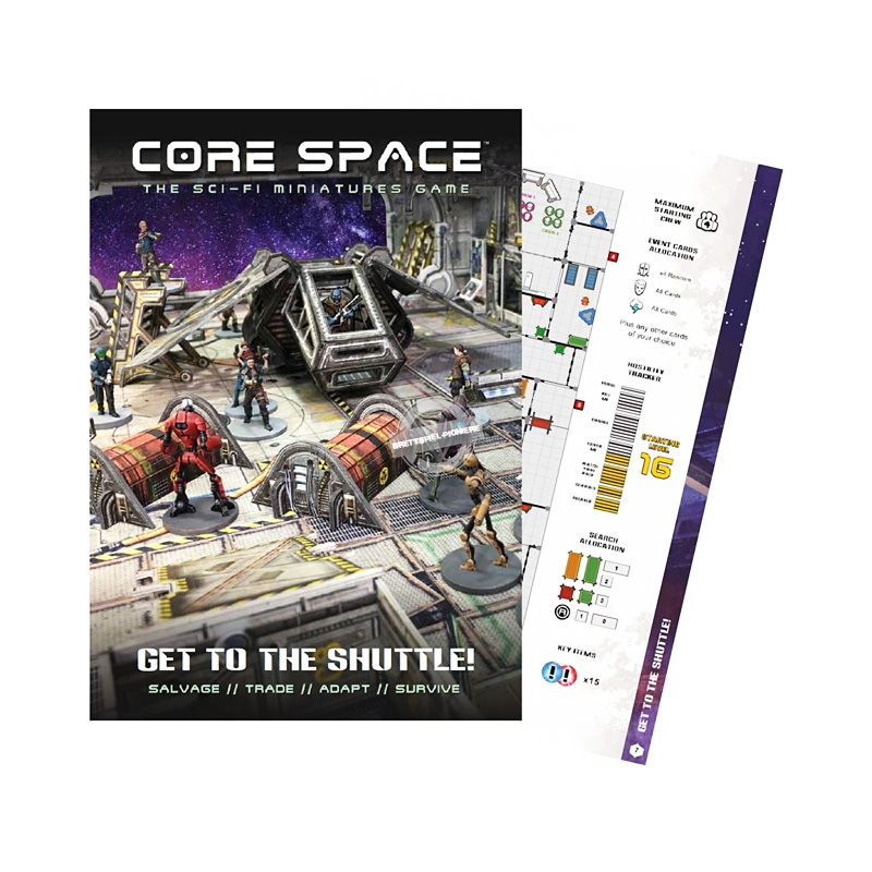 Battle Systems: Core Space - Get to the Shuttle