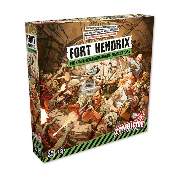 Cool Mini Or Not: Zombicide 2. Edition - Fort Hendrix