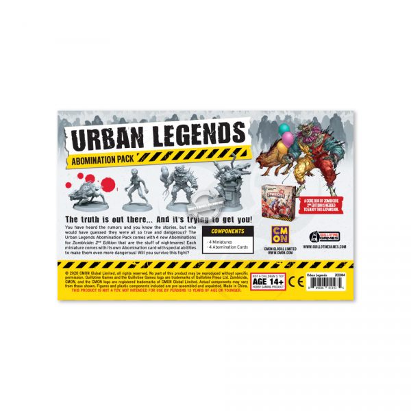 Cool Mini Or Not: Zombicide 2. Edition - Urban Legends