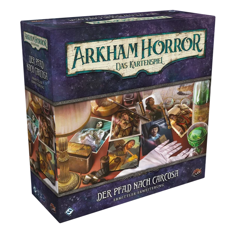 Fantasy Flight Games: Arkham Horror – Das Kartenspiel – Der Pfad nach Carcosa Ermittler-Erweiterung (DE) (FFGD1167)
