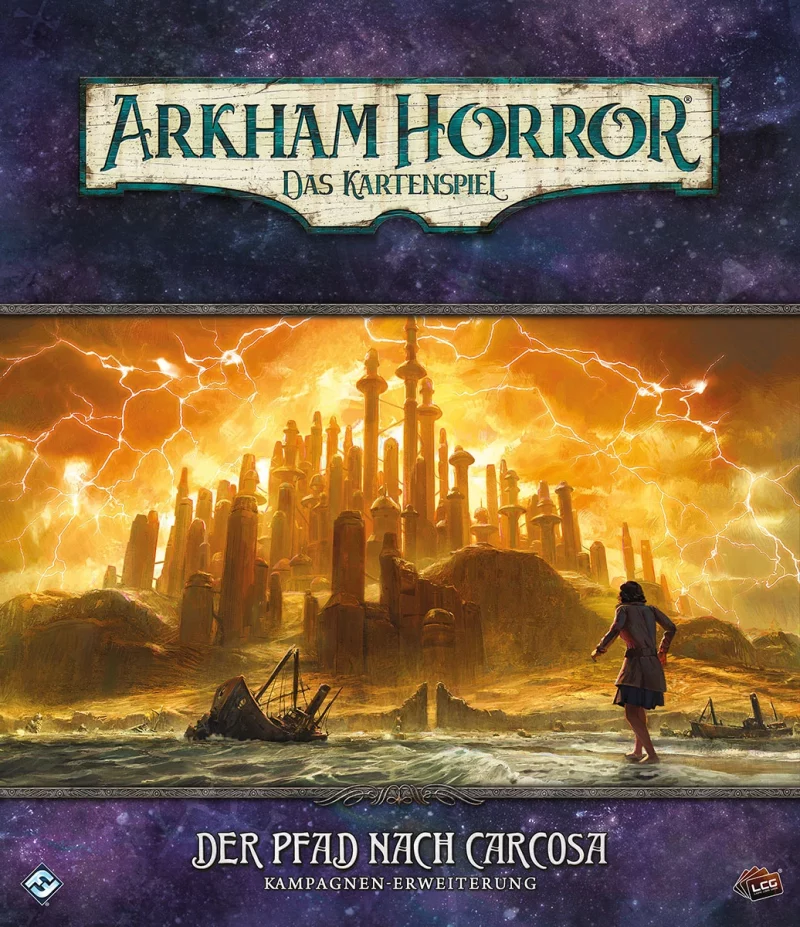 Fantasy Flight Games: Arkham Horror – Das Kartenspiel – Der Pfad nach Carcosa Kampagnen-Erweiterung (DE) (FFGD1168)