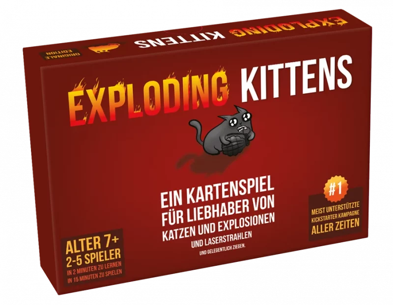 Exploding Kittens: Exploding Kittens (Deutsch) (EXKD0011)