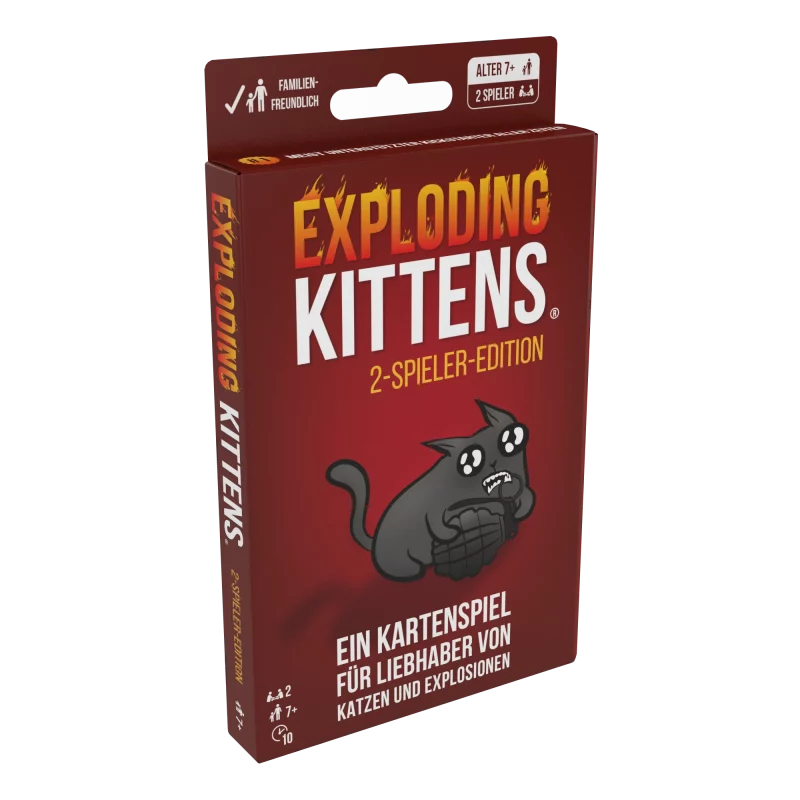 Exploding Kittens: 2-Spieler-Edition (Deutsch) (EXKD0019)