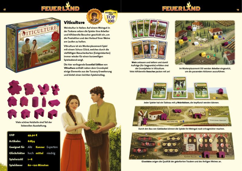 Feuerland Spiele: Viticulture – Essential Edition (DE) (1378-619)