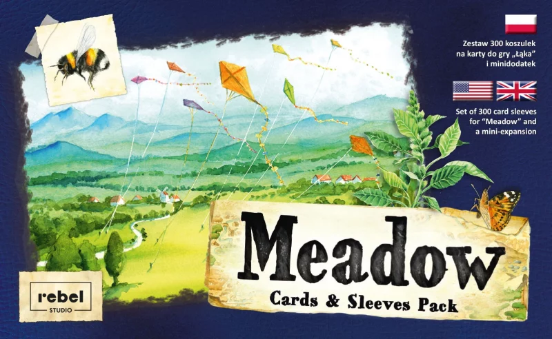 Rebel Studios: Meadow – Cards & Sleeves Pack Zubehör (REBD0006)