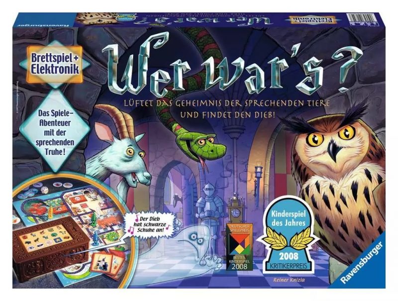 Ravensburger Verlag: Wer war`s ? – Kinderspiel des Jahres 2008 (DE) (RAV21854)