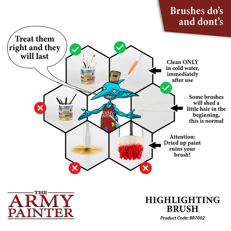 The Army Painter: Hobby Brush - Highlighting (BR7002P)
