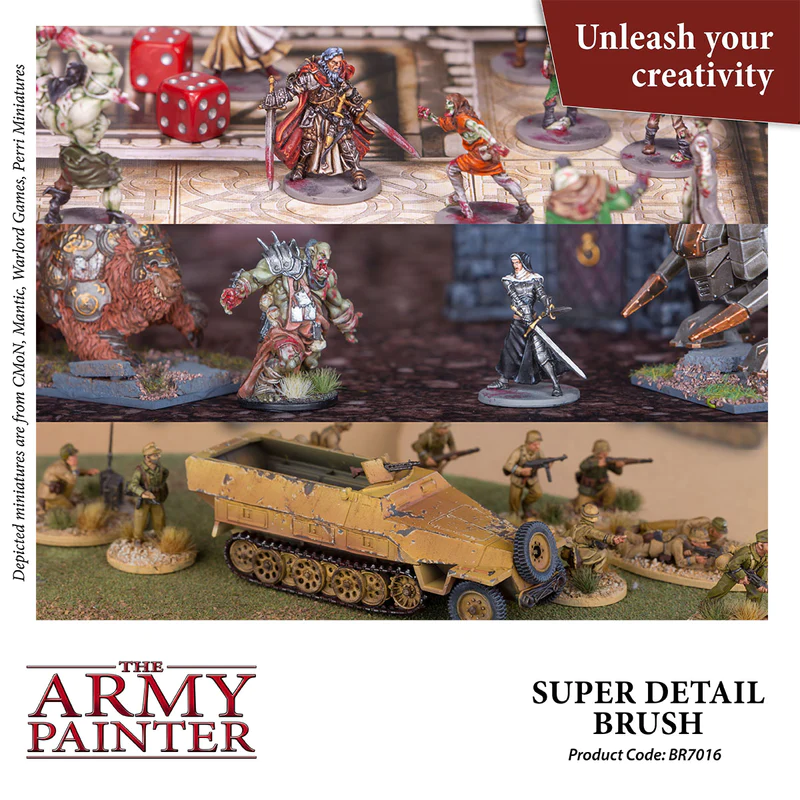 The Army Painter: Hobby Brush - Super Detail (APBR7016)