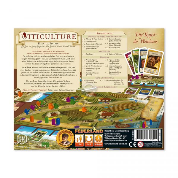 Feuerland Spiele: Viticulture - Essential Edition