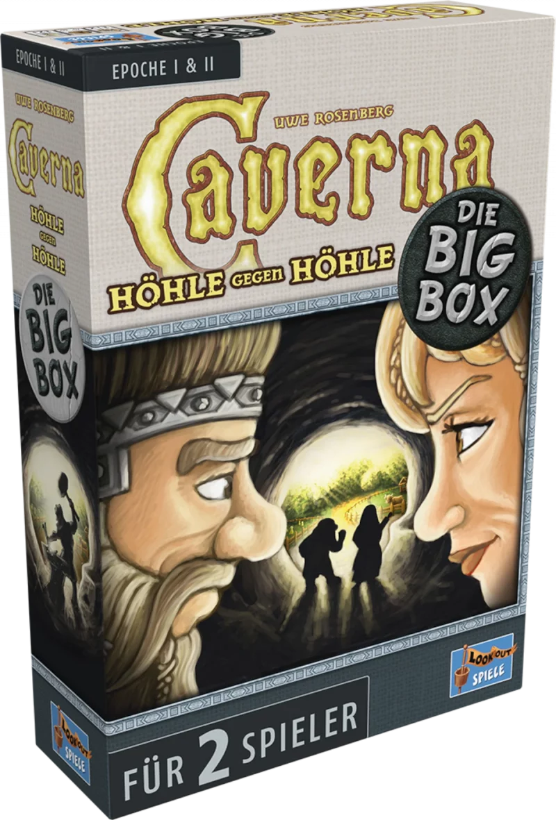 Lookout Games: Caverna – Höhle gegen Höhle – Big Box (Deutsch) (LOOD00042)