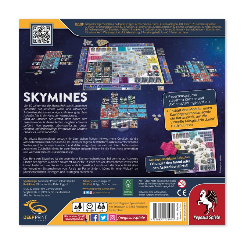 Pegasus Spiele: Skymines