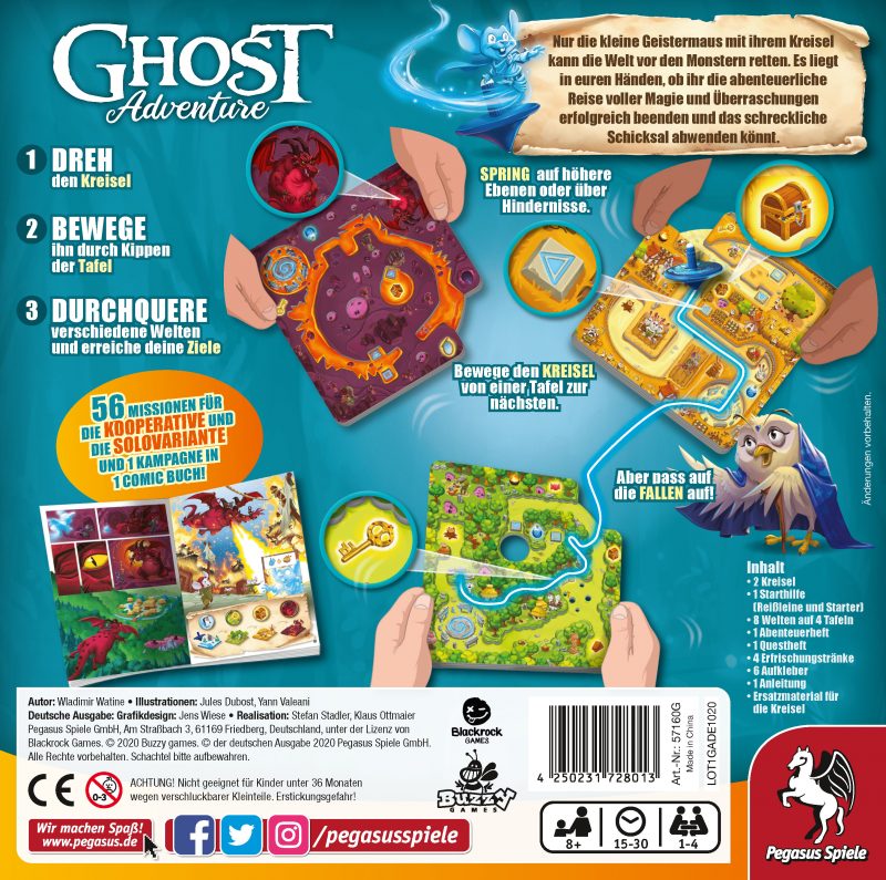 Pegasus Spiele: Ghost Adventure (DE) (57160G)
