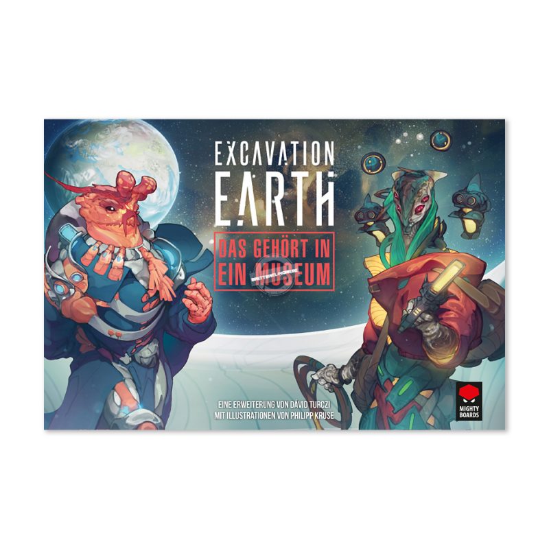 Mighty Boards: Excavation Earth - Das gehört in ein Museum
