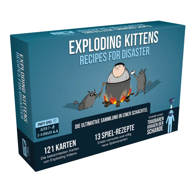 Exploding Kittens: Recipes for Disaster (Deutsch) (EXKD0022)