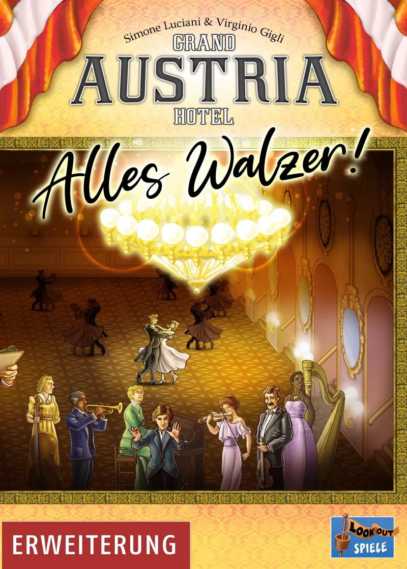 Lookout Games: Grand Austria Hotel – Alles Walzer Erweiterung (Deutsch) (LOOD0052)