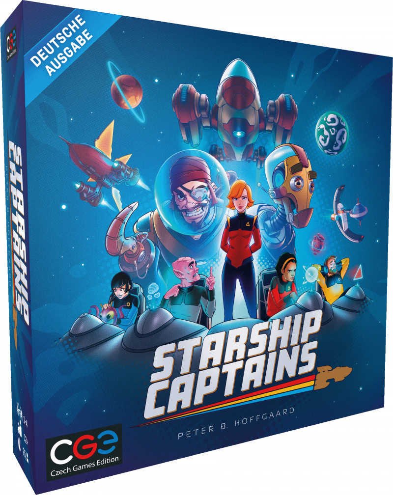 Czech Games Edition: Starship Captains (DE) (CZ119)