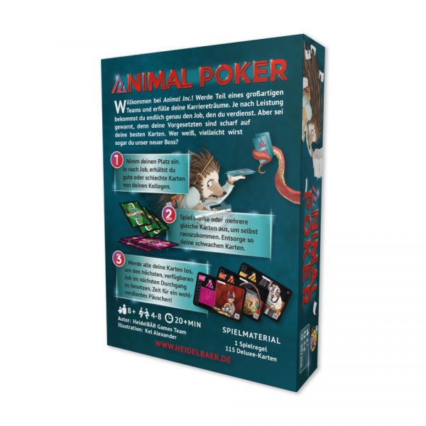 HeidelBär Games: Animal Poker