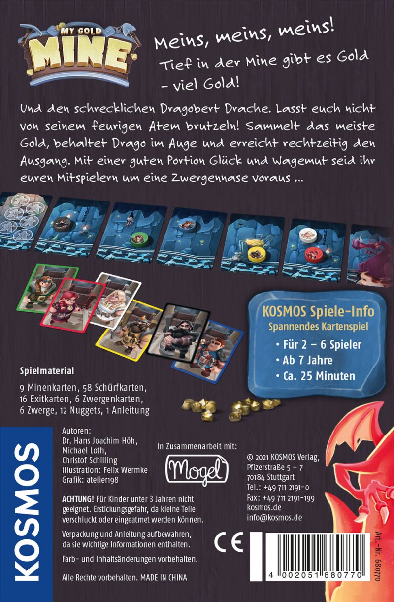 Kosmos Spiele: My Gold Mine – Empfohlen zum Spiel des Jahres 2022 (DE) (FKS6807700)